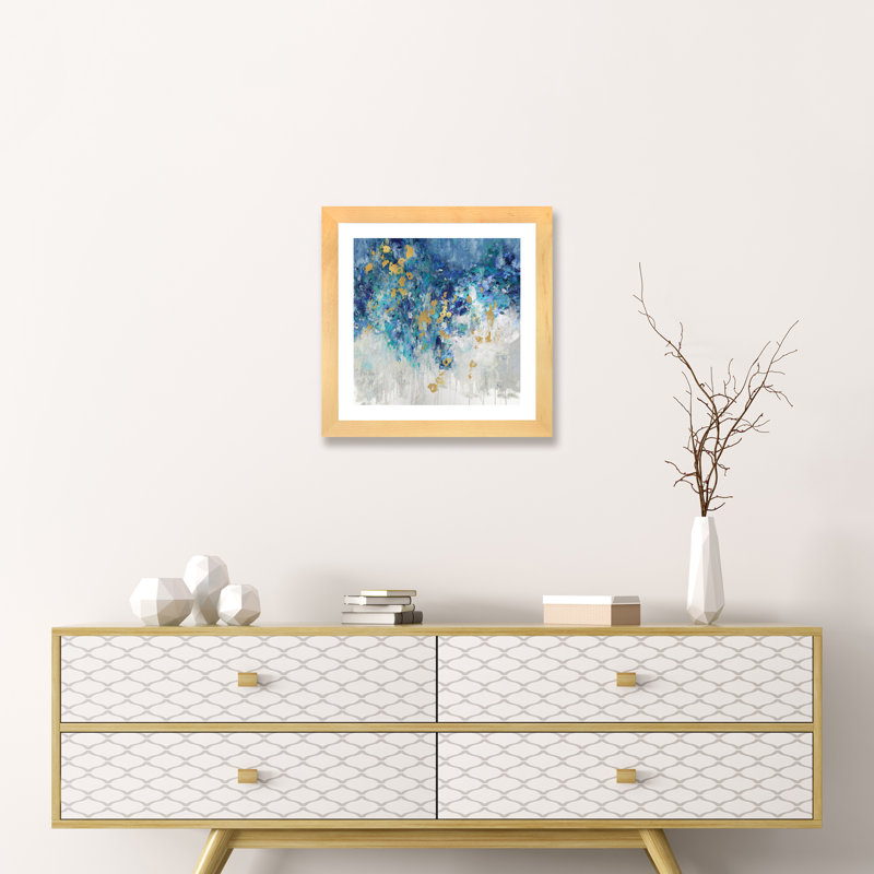 « charmeed ii » par nikki robbins, reproduction d’art, H 24 po x l 24 po x P 1 po, Papier avec cadre beige