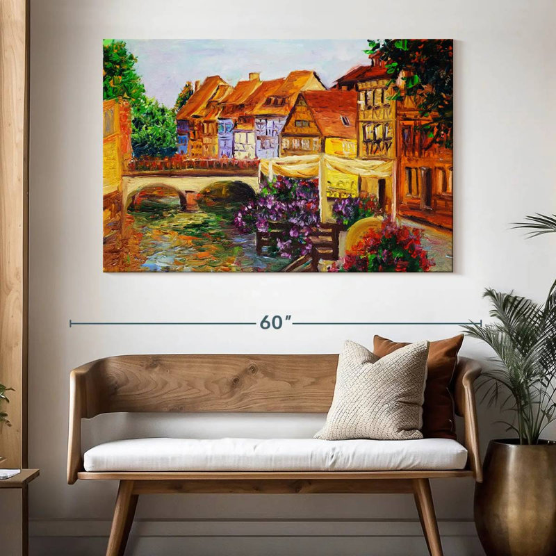 Rorry Old Venice Scenery, 34" H x 51" W