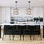 Lustre lanterne 6 lumières Kaylaa