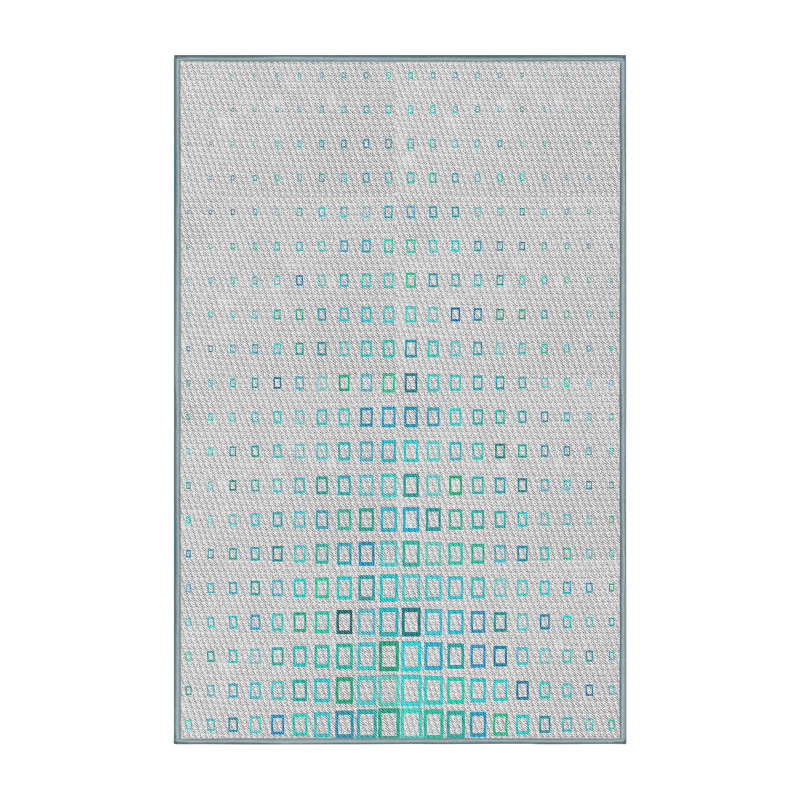Pharris Geometric Indoor Rug, Rectangle 7' x 9'