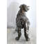 Décoration pour chien debout en aluminium fabriqué à la main Golden Retriever 23 po x 12 po x H 21 po