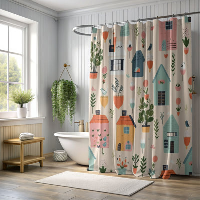 Cozy Haven - Premium Shower Curtain