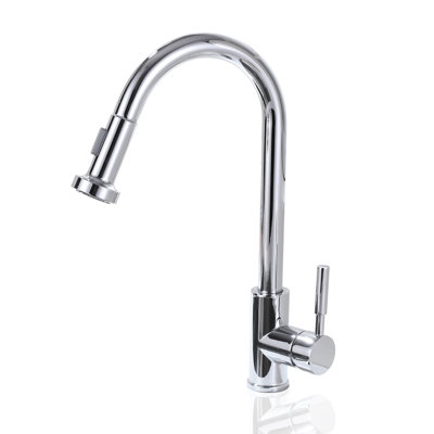 Pull Down Single Handle Kitchen Faucet