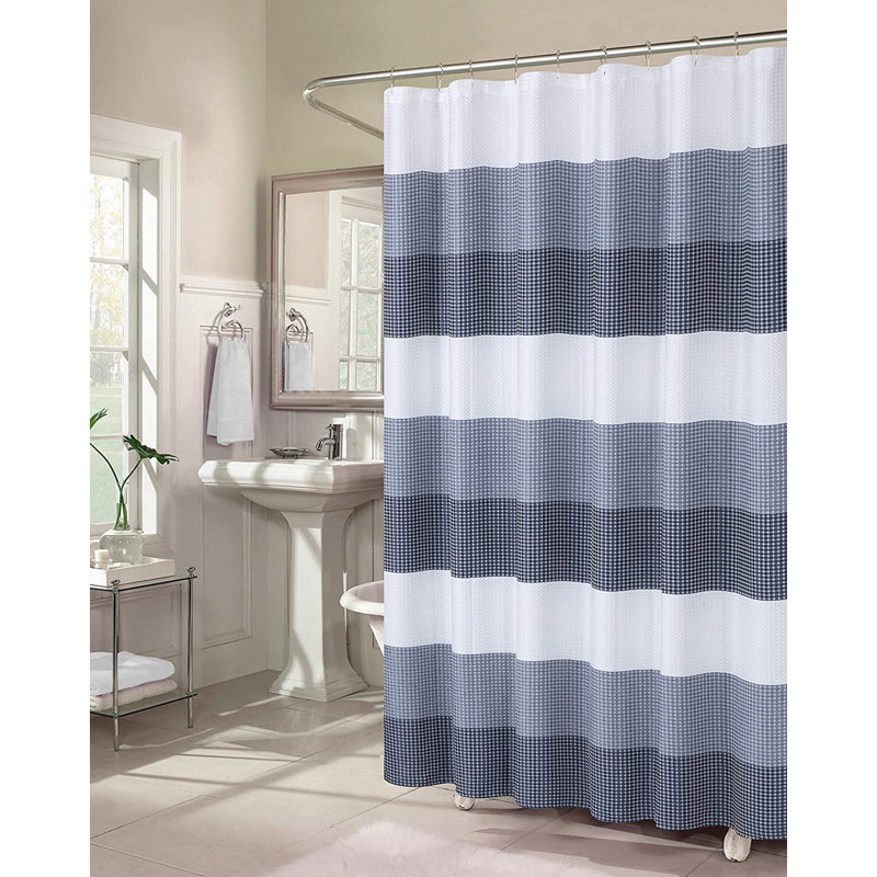 Rideau de douche Mauldin, Bleu marine
