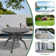 Trotti Round Aluminum Outdoor Dining Table