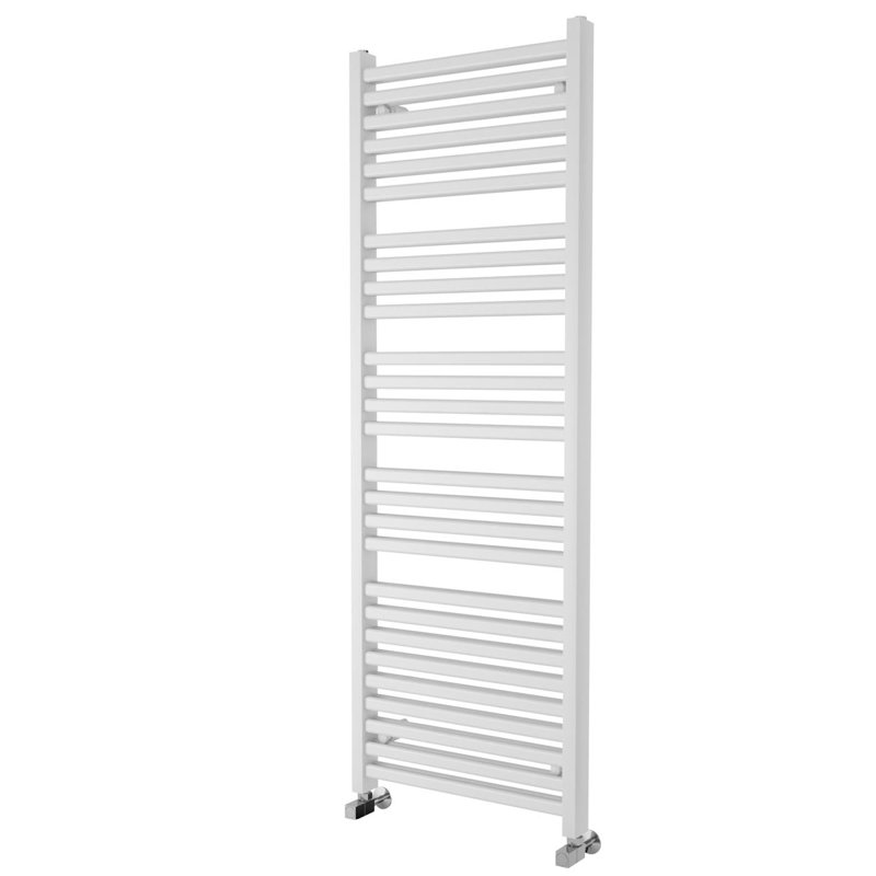 Trang Straight Towel Rail Heated Towel Rails, 1600mm H x 550mm W, White