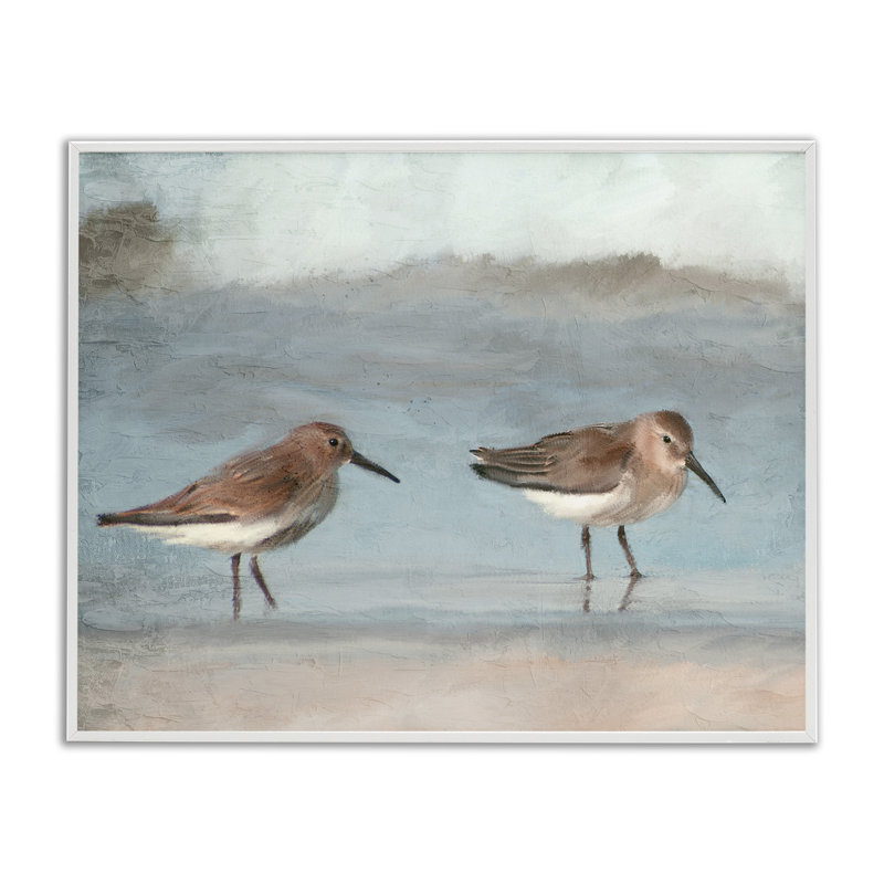 «Little Two Sandpiper pair», estampe numérique, conception de Kim Allen, H 24 po x l 30 po