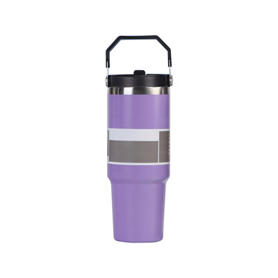 Bouteille d'eau Tasse de voiture portable Grande capacité Tasse isotherme en acier inoxydable