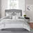 7 Piece Comforter Set Grey