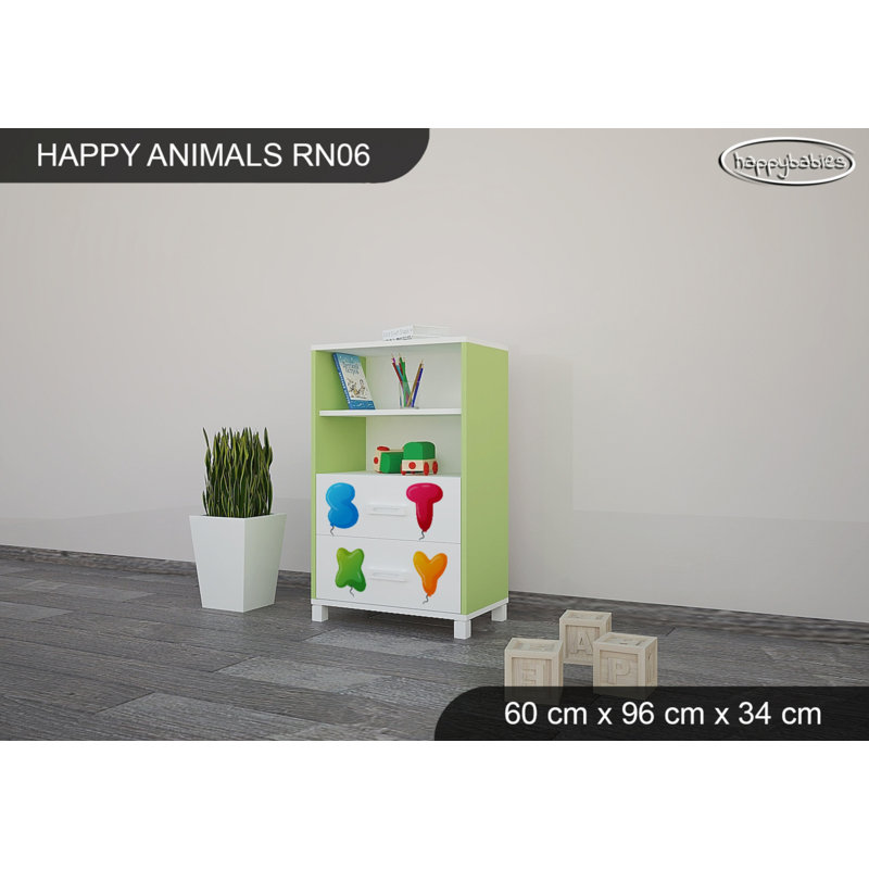 60cm W Kids Cube, Green
