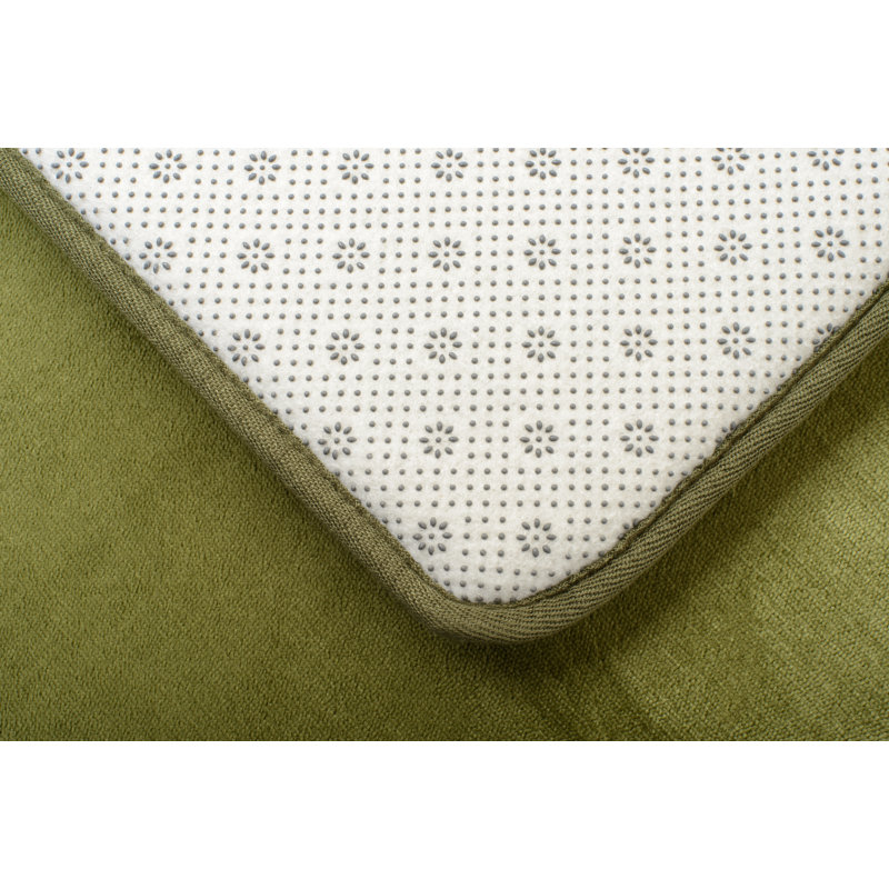 Tapis de bain antidérapant pour baignoire et douche, Sauge vert, H 1 po x l 17 po x p 24 po