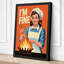 I'm Fine Retro - Wrapped Canvas-713395253-713395255