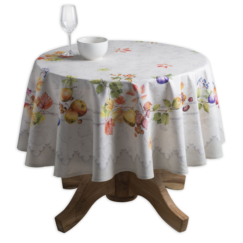 Nappe 100% coton Floral, L 63 po x l 63 po, Floral 5