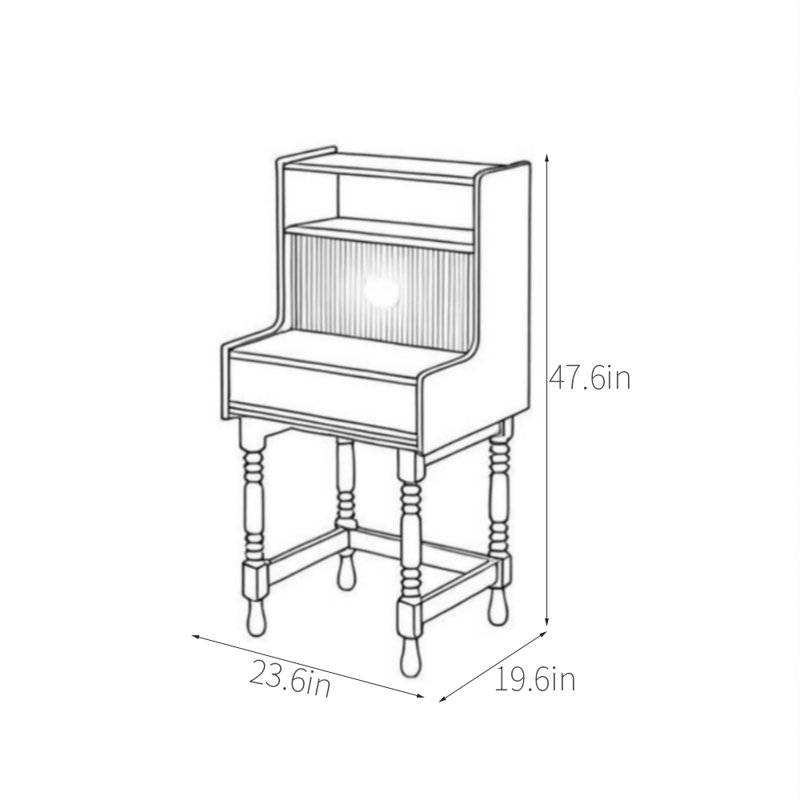 Petite commode en bois massif
