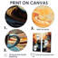 «Yellow Steaming Cup Of Coffee II», art mural «Food & Beverage»-8955521-8955545-8955546