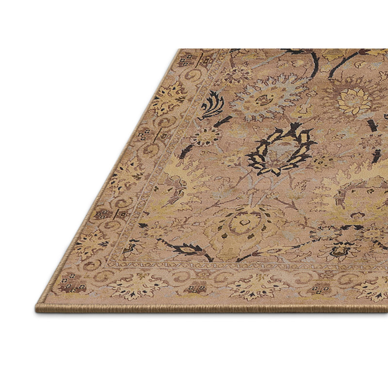 Tapis brun à motif oriental, Rectangle 5 pi x 8 pi