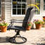 Black High Back Dining Chair Set-1097753434