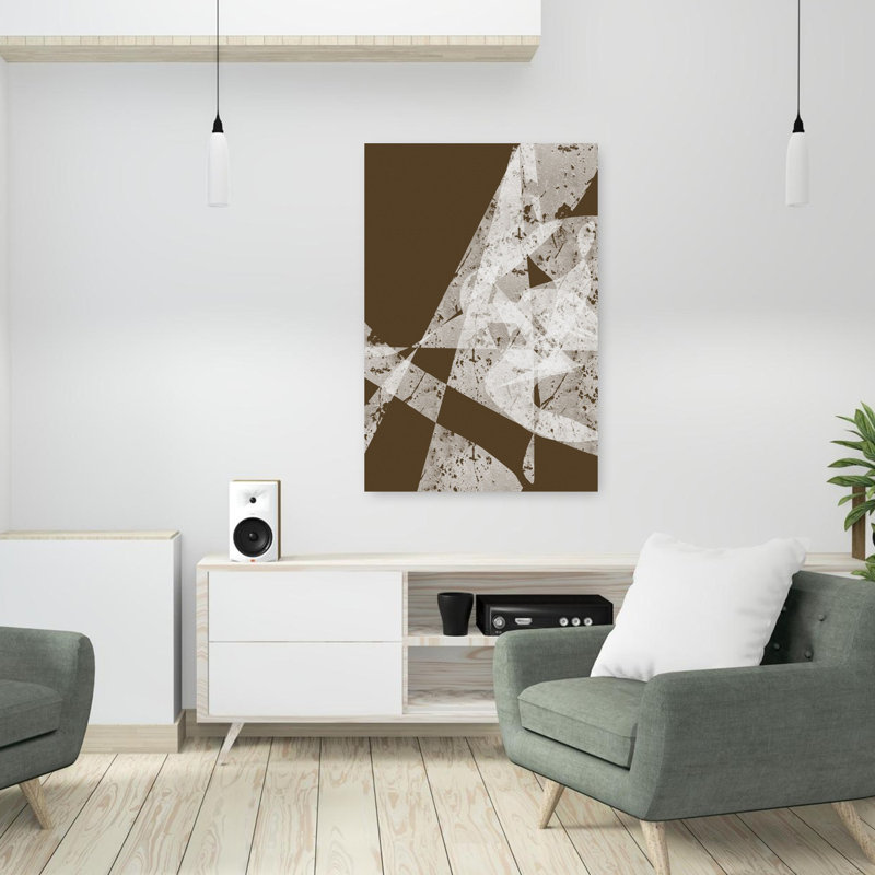 Art contemporain, art contemporain abstrait, H 36 po x l 24 po