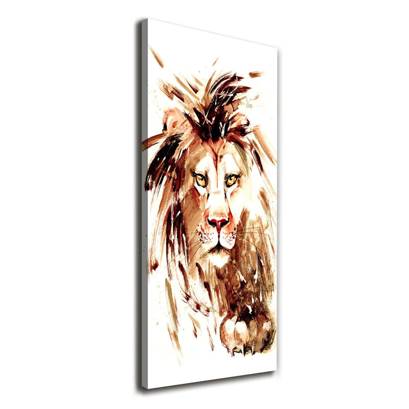 Lion - Wrapped Canvas Print