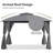 10'X10' Arc Top Patio Gazebo – Outdoor Canopy Tent With Curtains-126505218