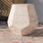 W20'' X D20'' X H18'' Magnesium Oxide Faux Marble Outdoor Side Table