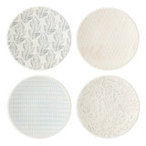 Textured Neutrals 4-Piece Tidbit Set
