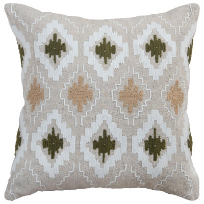  Housse de coussin carré en coton