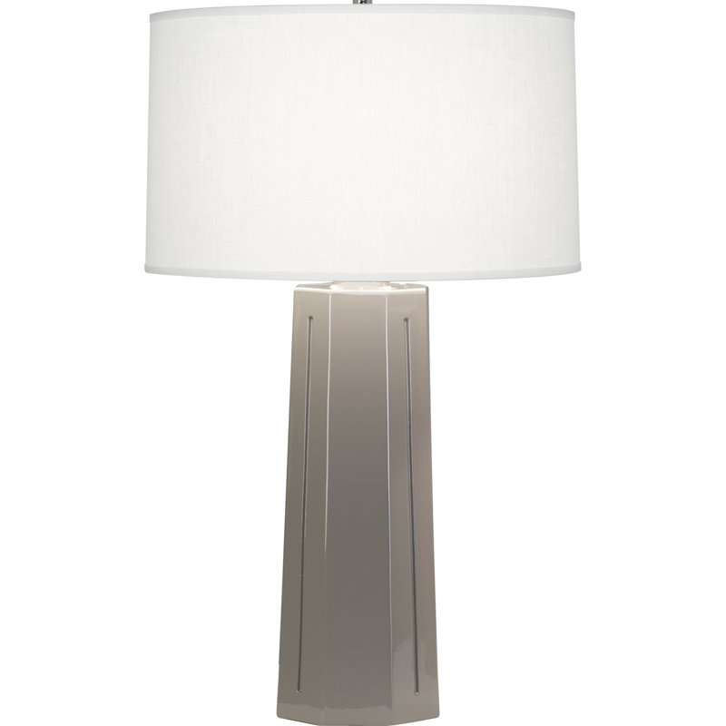 Mason Table Lamp, Smokey Taupe