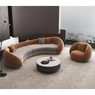 Simple and Light Luxury Living Room Sofa