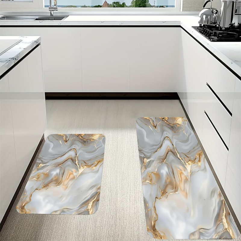 Tapis de cuisine 2 pièces