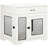 Versatile Dog Crate Furniture with Soft Cushion and Drawer for Small Dogs
