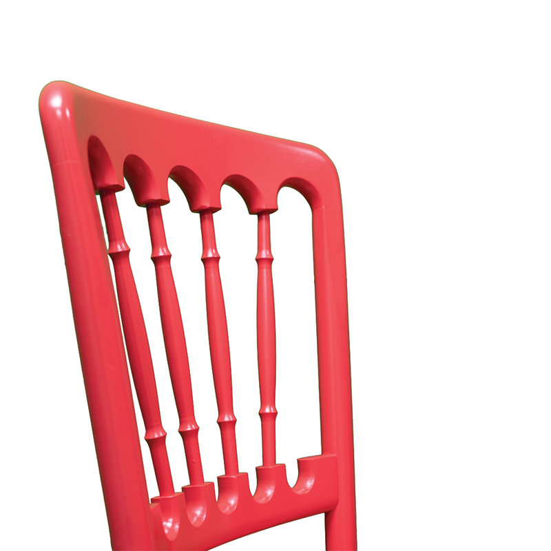 Arroyo 43cm H Polyester Blend Upholstered Slat Back Side Chair, Black, Red