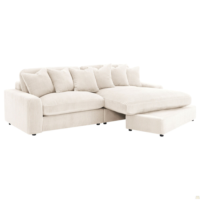 Canapé modulaire réversible Upton Sand