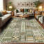 Machine Printed 177cm X 122cm Area Rug