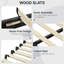Upholstered Bed Frame with Channel Tufted Headboard-151398479-151398448