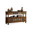 Retro Solid Manufactured Wood Accent Cabinet