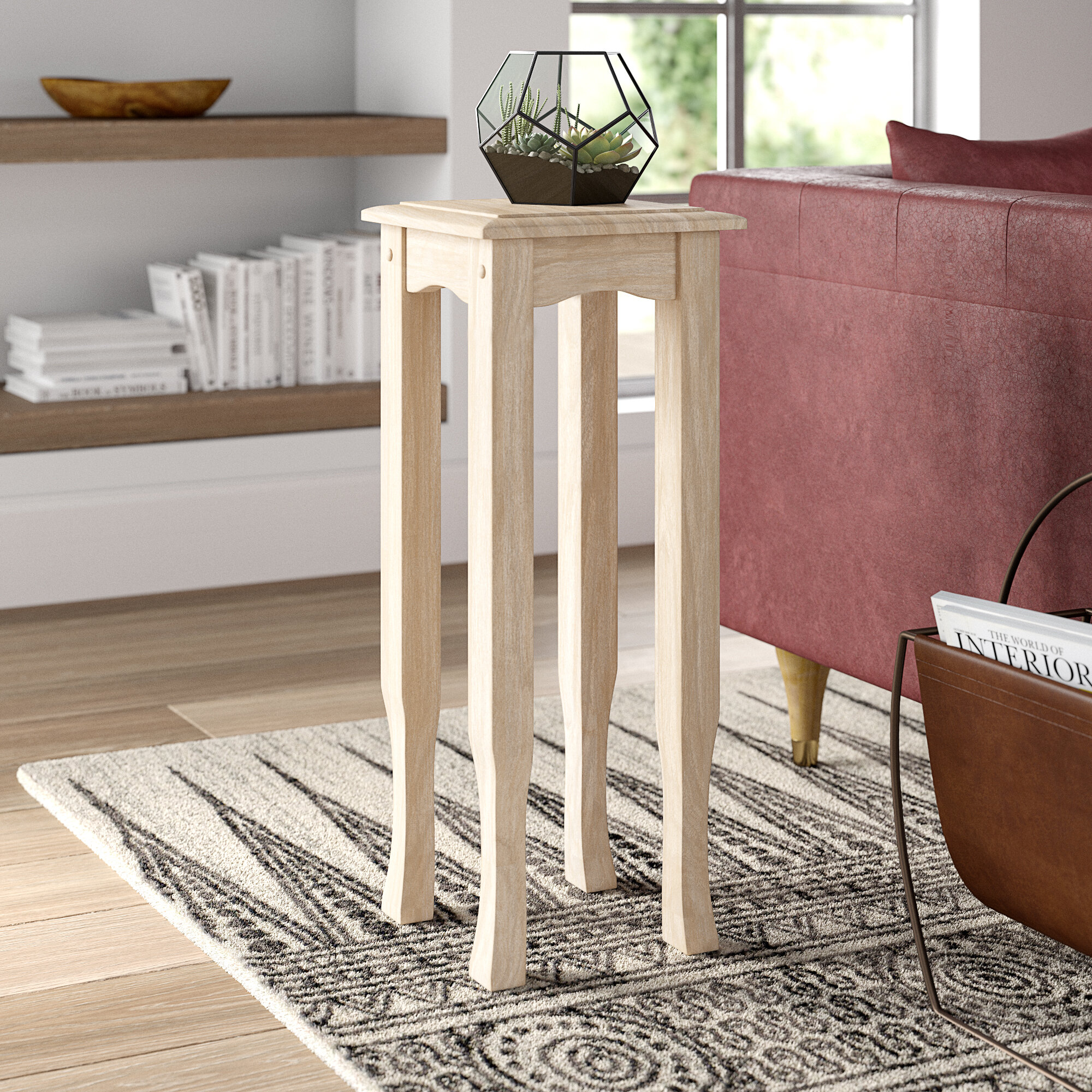 Tall Narrow Side Table, 62% Off