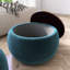 Table de bout ronde avec petit siège de rangement-114224027-114224022