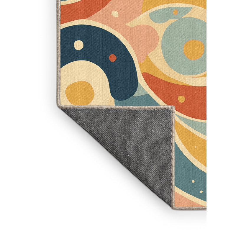Bold Streak Rug, Round 4'
