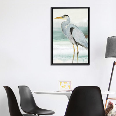 Reproduction d’art, "Heron on Seaglass I" par Lanie Loreth