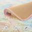 Janelle Solid Colour Rainbow Modern Area Rug -1240052780