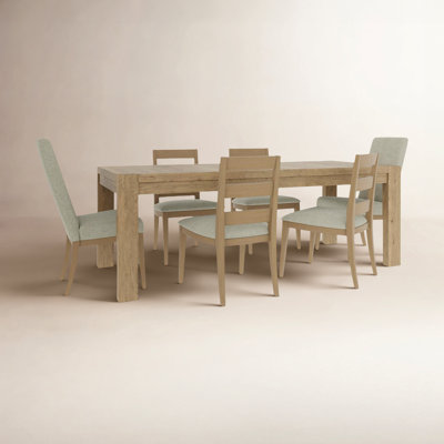 Laroche Dining Table Set with Removable Leaf