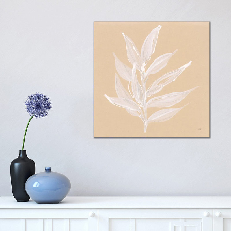 Leaf Study IV by Chris Paschke - Wrapped Canvas Painting, 45.72 cm H x 45.72 cm W x 3.175 cm D