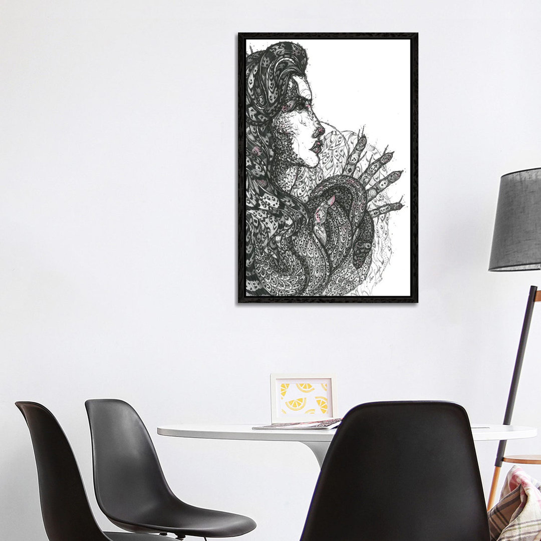 Grafik Medusa von Maria Susarenko - Galerie-verpackte Leinwand Giclée