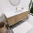 Ensemble de meuble-lavabo mural simple 60 "Spring-1857239706