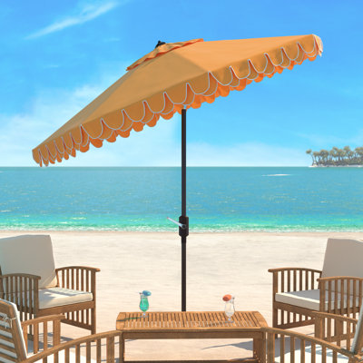 Parasol de plage festonné 130 po Martelle