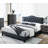 Upholstered Panel Bed