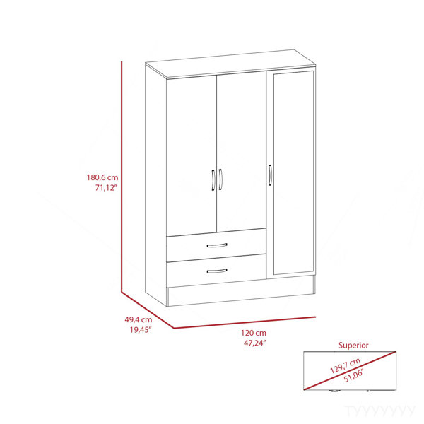 Dimensions du produit