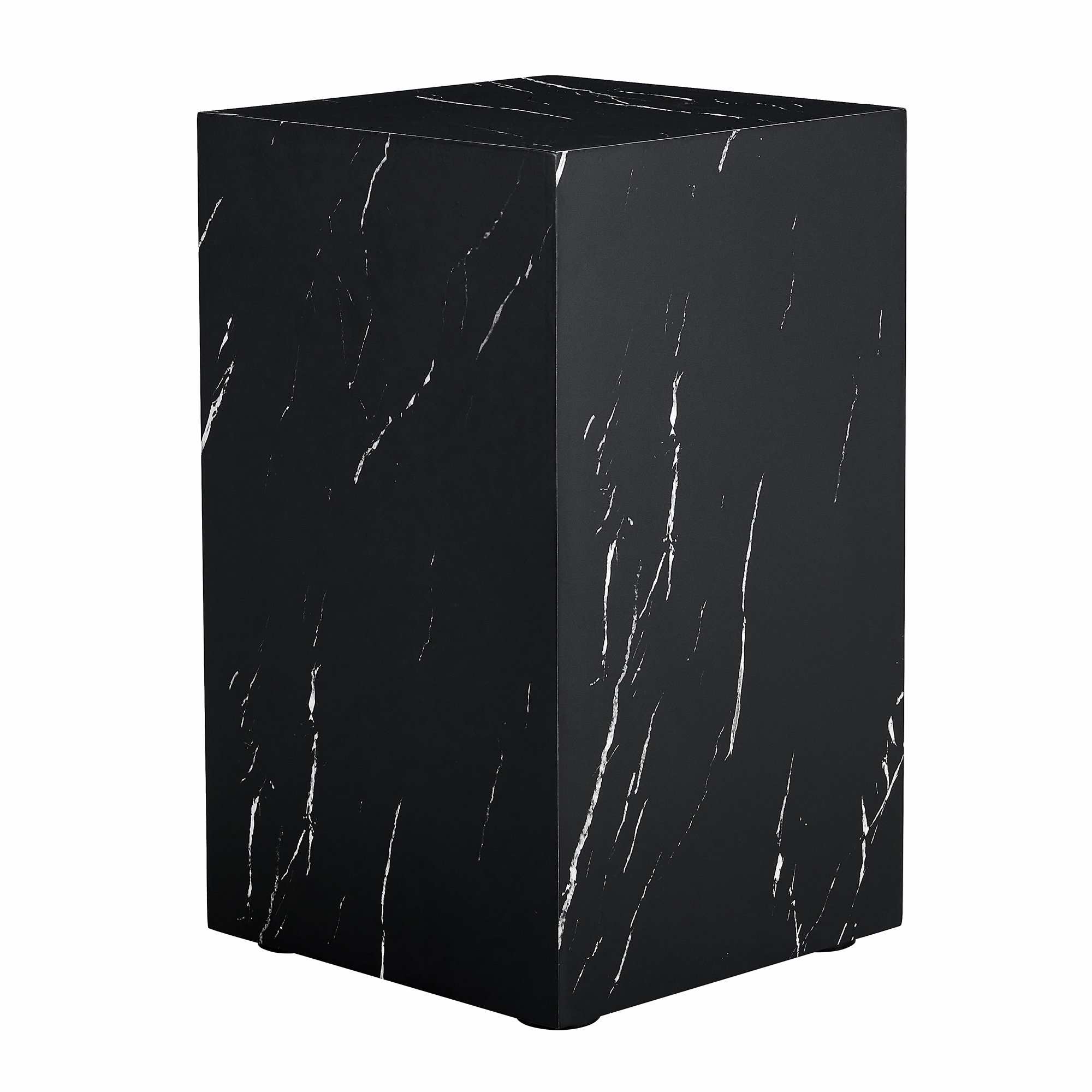 Image showcasing Wrought Studio™ Cube Fashion Texture Design Coffee Table | Wayfair