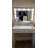Vanity Desk with Mirror and Lights, Dressing Table with Large Drawer, 2 Level Storage Dresser & 3 Lighting Modes Adjustable Brightness-1706160052